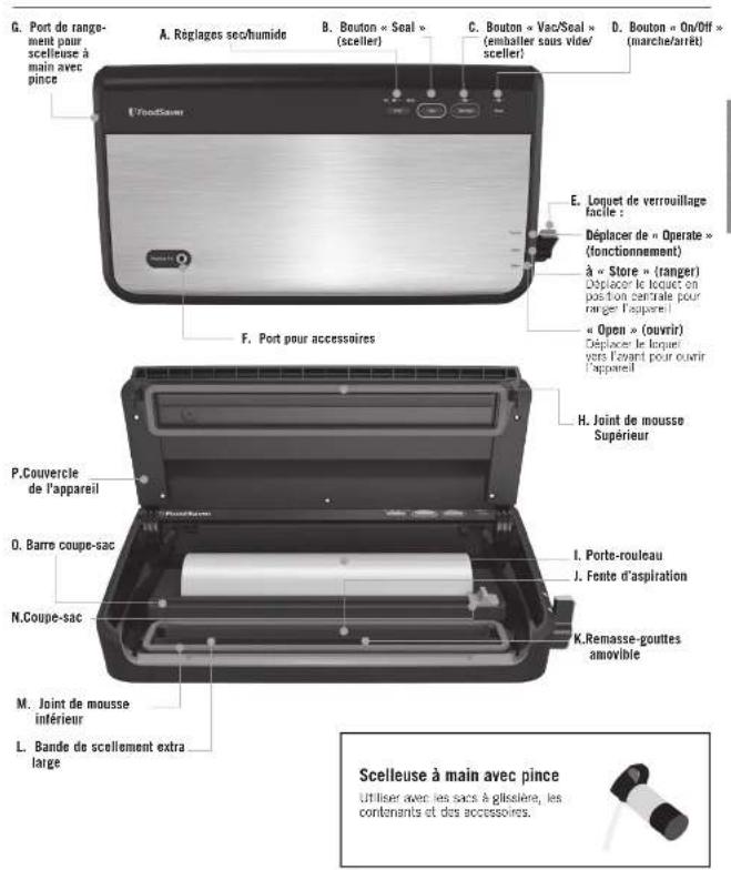 FOODSAVER FM2435 - Réservé à l'usage domestique - 2
