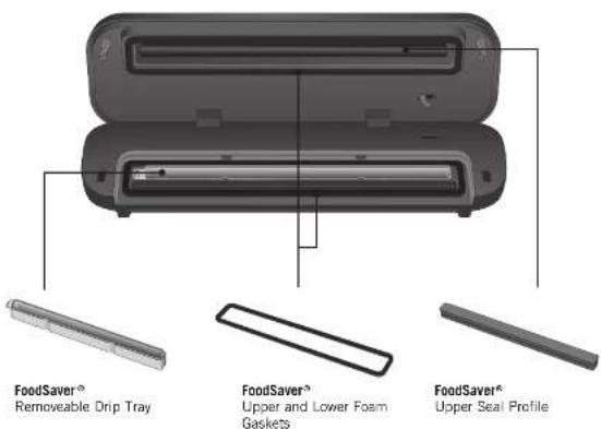 FOODSAVER VS1200 - Replacement Parts - 1