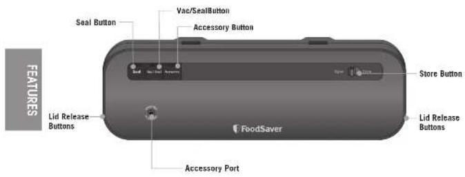 FOODSAVER VS1200 - POWER CORD INSTRUCTIONS: - 1
