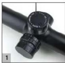 Steiner Predator 8 3-24x50 - FONCTION DU BOUTON, RÉGLAGE RAPIDE DU RÉTICULE : - 1