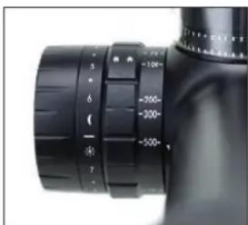 Steiner Predator 8 3-24x50 - CONTROLLO DELL'ILLUMINAZIONE - 1