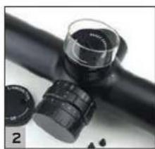 Steiner Predator 8 2-16x42 - FUNCTION OF THE TURRET, THE FAST RETICLE ADJUSTMENT: - 2