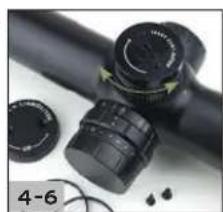 Steiner Predator 8 2-16x42 - DAS EINSTELLLEN DER RINGE: - 2