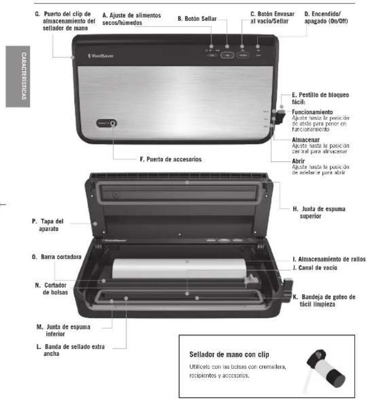 FOODSAVER FM2437 - INSTRUCCIONES PARA EL CABLE DE ALIMENTACIÓN: - 2