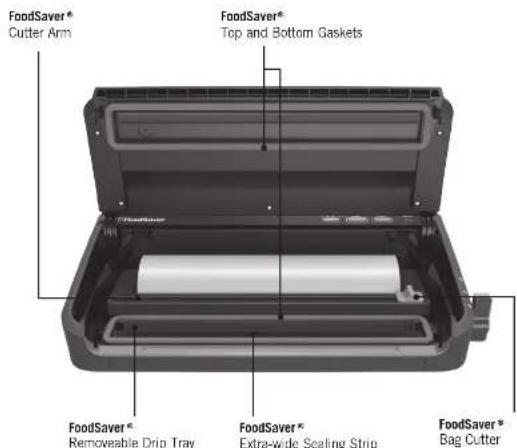 FOODSAVER FM2437 - Replacement Parts - 1
