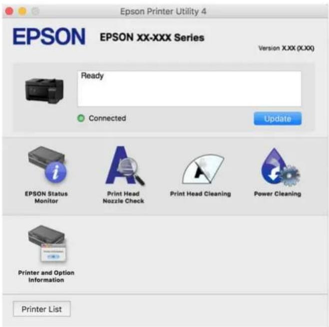 EPSON EcoTank L3286 - Guide du pilote d'impression Mac OS - 1