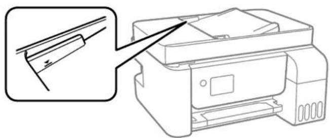 EPSON EcoTank L3286 - Positionnement des originaux dans le chargeur automatique de documents - 3