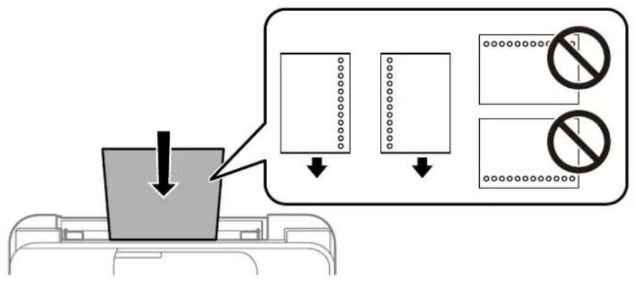 EPSON EcoTank L5316 - Chargement de papier préperforé - 1