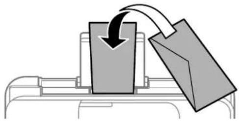 EPSON EcoTank L5316 - Chargement des enveloppes dans le chargeur d'alimentation papier à l'arrière - 3
