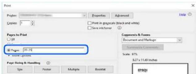 EPSON EcoTank L5316 - Impression de certaines pages uniquement - 1