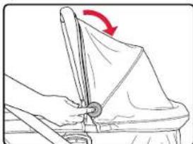 BRITAX B-Ready Bassinet - Plegando con el moisés - 2