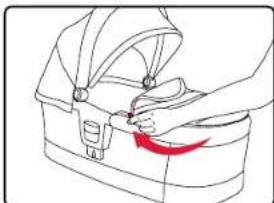 BRITAX B-Ready Bassinet - Attaching the Boot Cover - 1