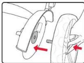 BRITAX B-Ready Lower Adapter - Installing the Mud Guards - 3
