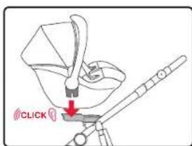 BRITAX B-Ready Lower Adapter - Removing a BRITAX Infant Car Seat - 1