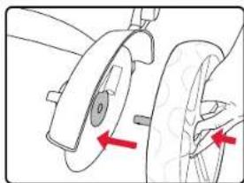 BRITAX B-Ready Lower Adapter - Installer les gardes-boue - 3