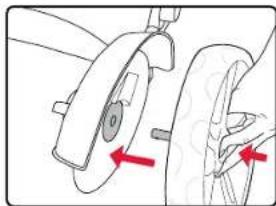 BRITAX B-Ready Second Seat - Installer les gardes-boue - 3