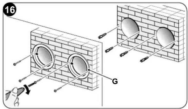 OLIMPIA SPLENDID Unico Evo-F - -Assembly of the air ducts and external grids - 8