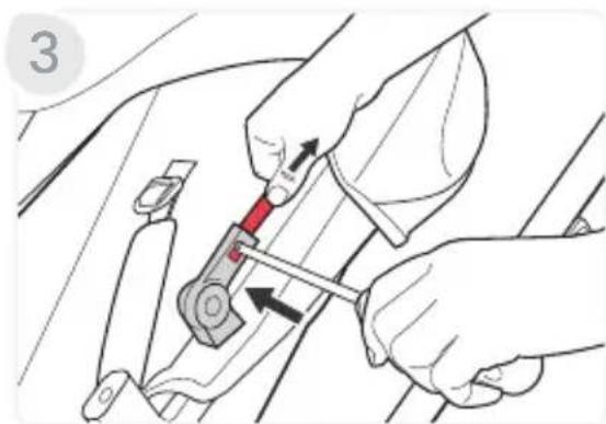 BRITAX Grove - Removing the Toddler Seat - 2