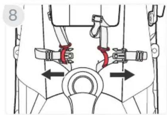 BRITAX Grove - Recline the seat. - 8