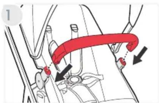 BRITAX Grove - Installing the Bumper Bar - 4