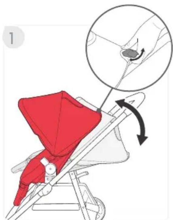 BRITAX Grove - Reclining the Seat - 1
