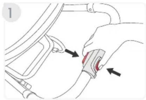 BRITAX Grove - Folding the Stroller - 1