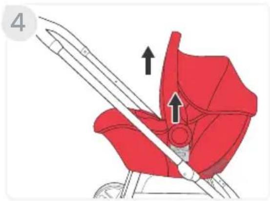 BRITAX Grove - Cómo Usar un Asiento de Vehículo para Bebé de Britax Compatible - 2