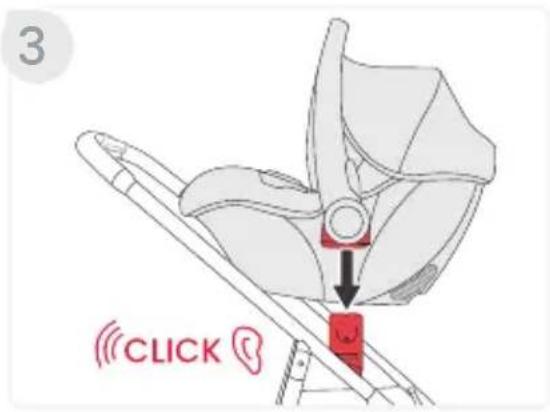 BRITAX Grove - Infant Car Seat Mode - 1