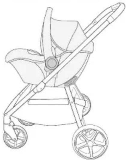 BRITAX Grove - Infant Car Seat Modes - 2