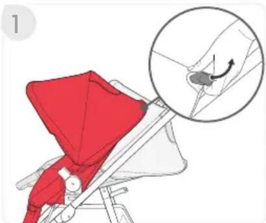 BRITAX Grove - Recline el asiento. - 1