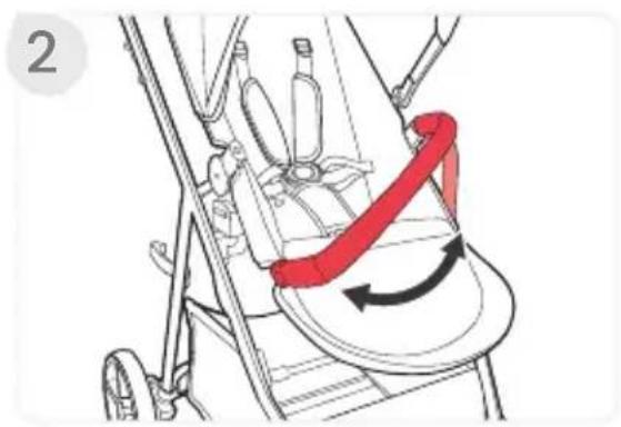 BRITAX Grove - Installation de la Capote - 13