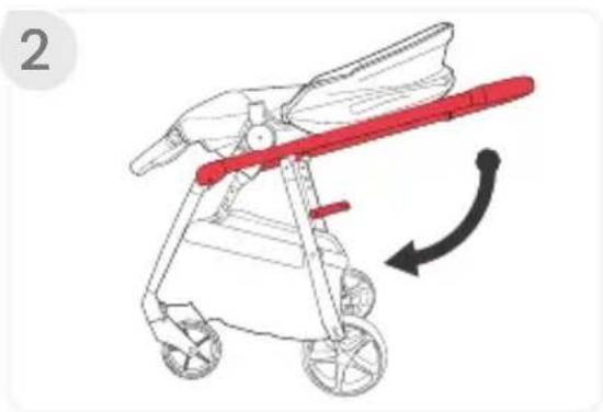 BRITAX Grove - Pliage de la Poussette - 2