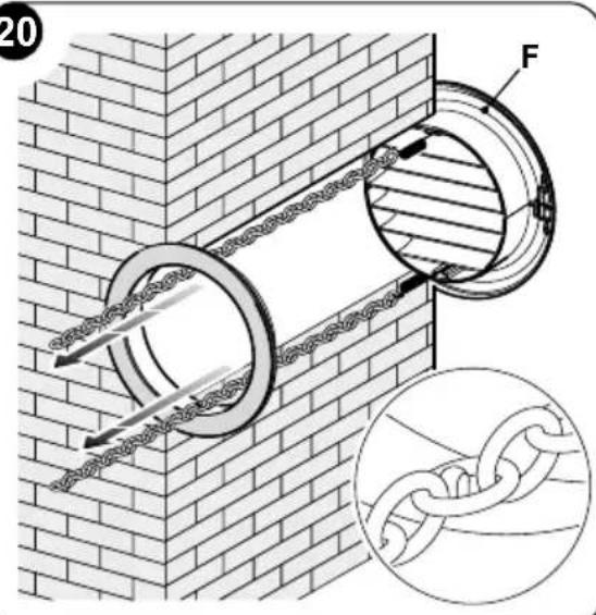 OLIMPIA SPLENDID Unico Next-F - -Assembly of the air ducts and external grids - 13