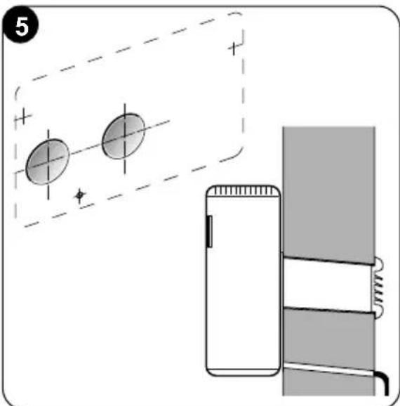 OLIMPIA SPLENDID Unico Next-F - - Drilling the wall - 3