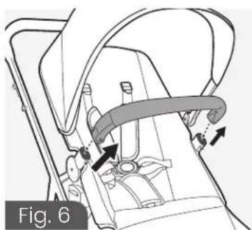 BRITAX Bumper Bar - Retirar la barra de seguridad - 2