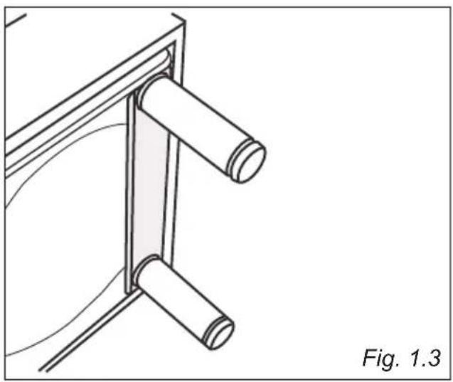 Elba Excellence EW 965 IM - FITTING THE ADJUSTABLE FEET - 3