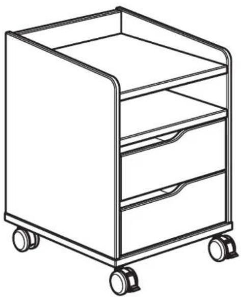 Paidi Rollcontainer 2S - Gebrauchsanleitung PK-Nr. 3413 - 2