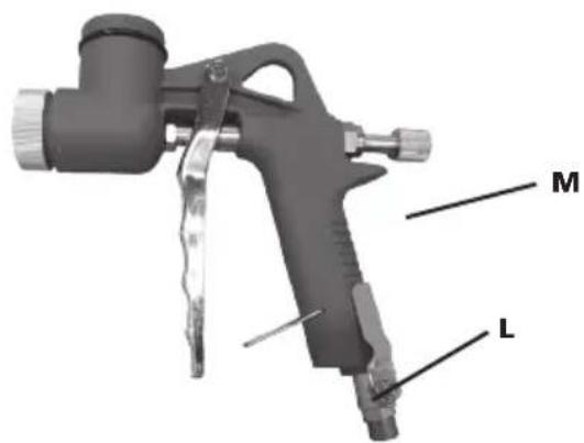 Abac G-534 - UTILIZAÇÃO DA PISTOLA DE PULVERIZAÇÃO COM FUNIL - 1