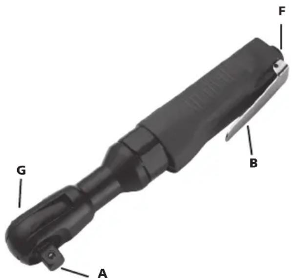 Abac G-150 - RATCHET WRENCH KIT - 2