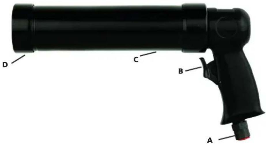 Abac G-570 - Fugepistol - 1