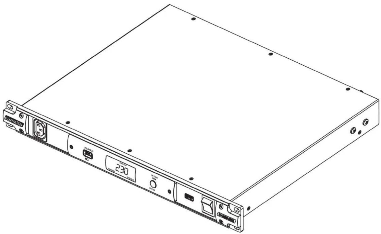 Furman P-1400 AR E - P-1400 AR E POWER CONDITIONER - 1