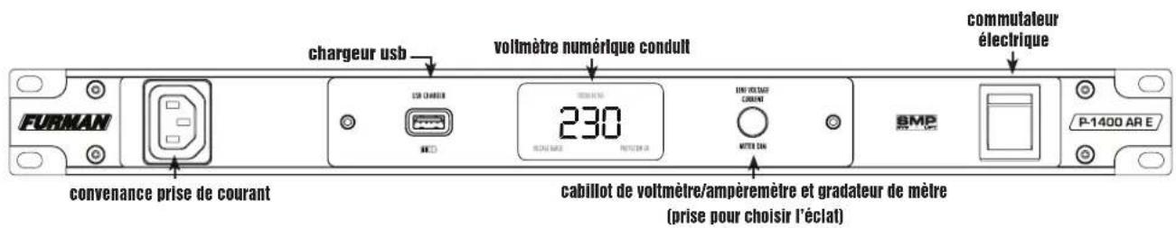 Furman P-1400 AR E - CARACTÉRISTIQUES - 1