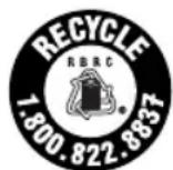 DEWALT DCE570 - El sello RBRC® - 1