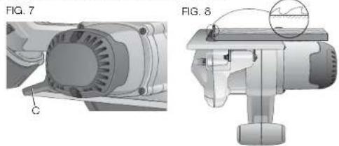 DEWALT DCS372 - Depth Adjustment (Fig. 7, 8) - 1
