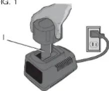 DEWALT DCS372 - Charging Procedure (Fig. 1) - 1