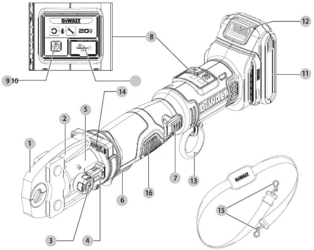 DEWALT DCE210 - DCE210 - 1
