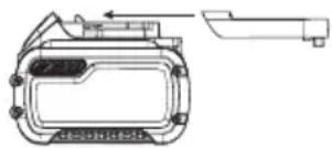 DEWALT DCL045 - Transportar la batería FLEXVOLT™ - 1