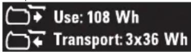 DEWALT DCL045 - Transportfunktion: Når - 2