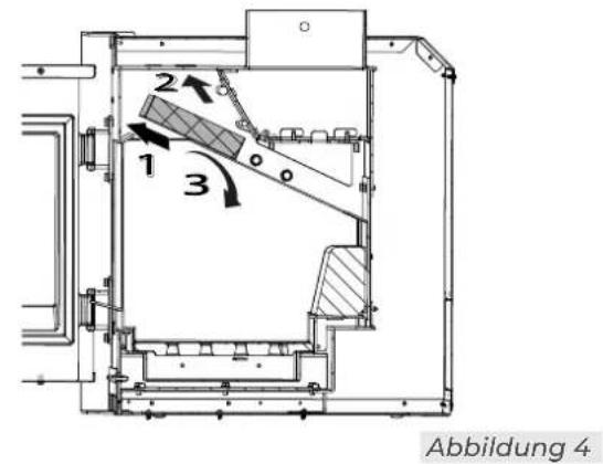 Palazzetti Elsa air - Abbau des Rauchabzugs - 2