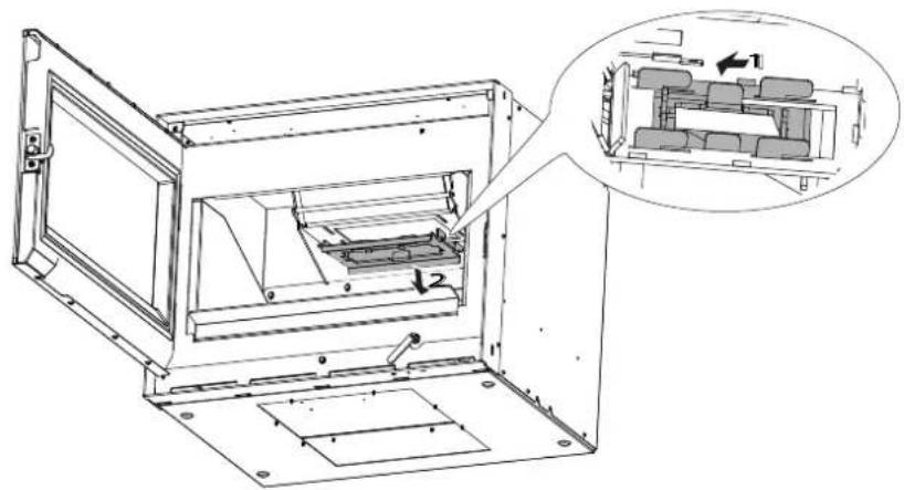 Palazzetti Elsa air - Abbau der Katalysatorhalterung - 1